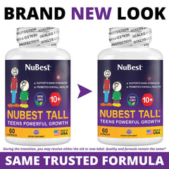 NuBest Tall 10+ bottle labeled Made in USA