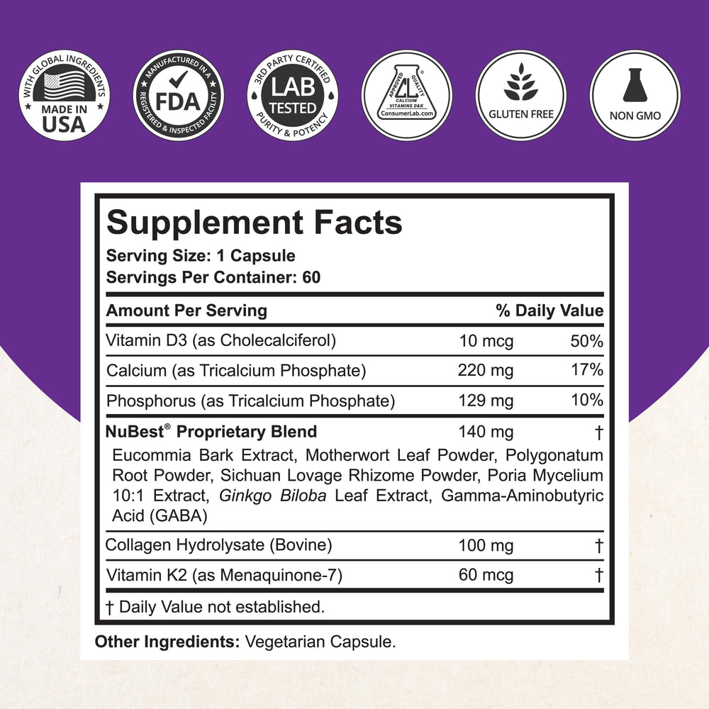 NuBest Tall 10+ pour shows practical daily dosing with milk