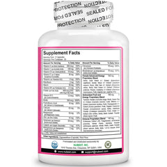 NuBest bottle pouring capsules into a hand for convenient daily routine.
