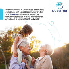 Nucentix GS-85 ingredients panel includes Banaba Leaf and Cinnamon.