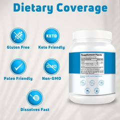 NUELATION label highlights keto, gluten-free, and non-GMO attributes.