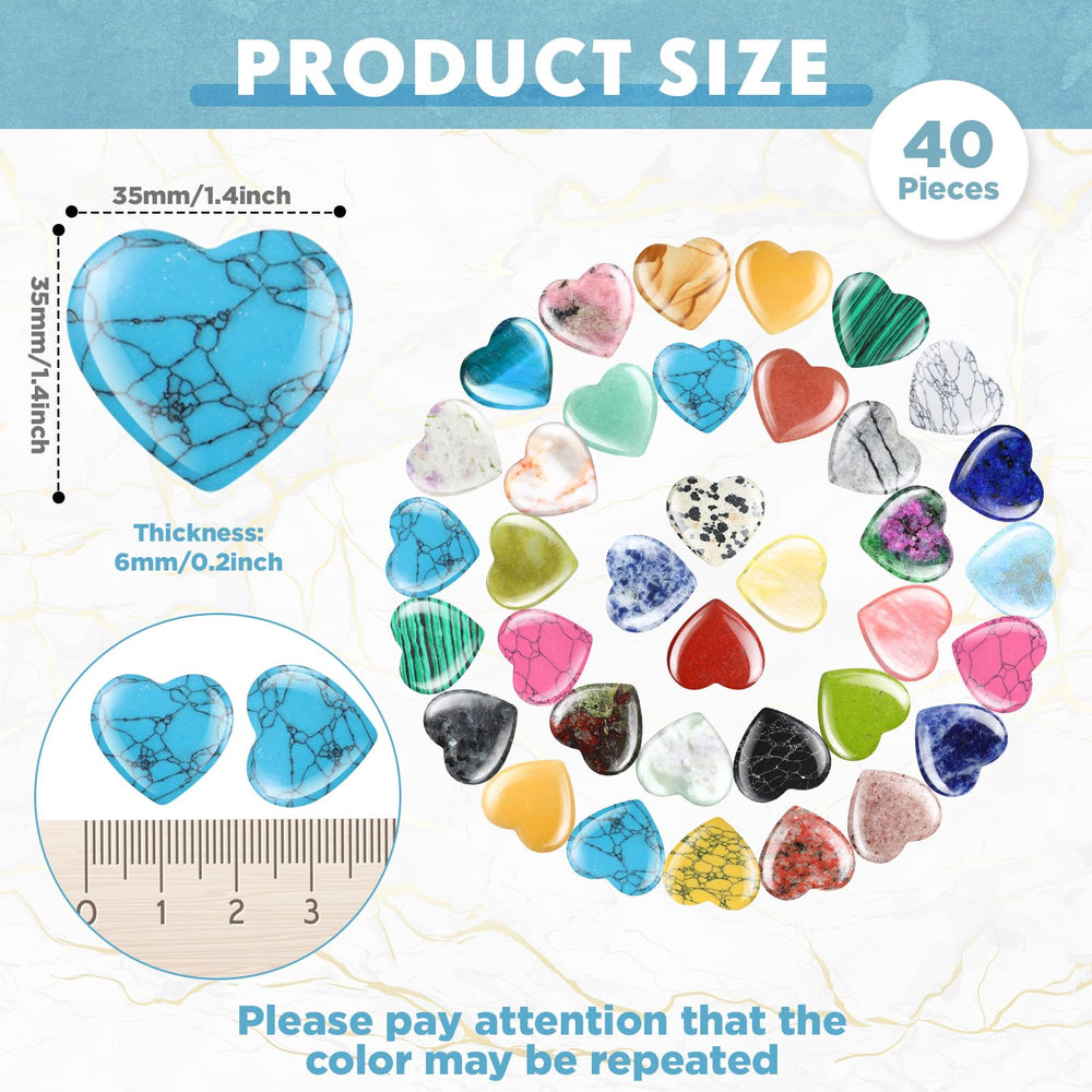 Nuenen palm-size heart crystal for pocket meditation and stress relief.