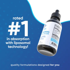 NuEthix B12 Liposomal ingredients panel emphasizes clean, vegan formula.
