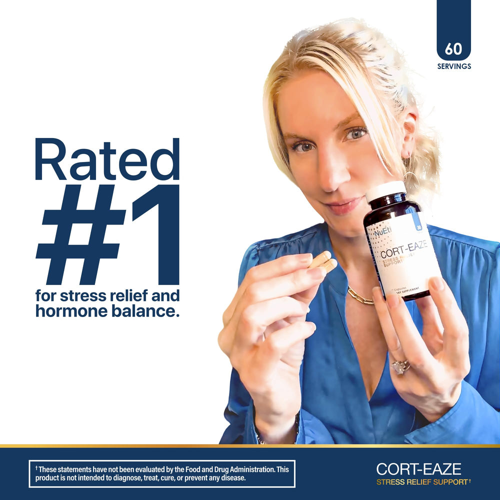 NuEthix Cort-Eaze featuring L-Theanine for focused relaxation