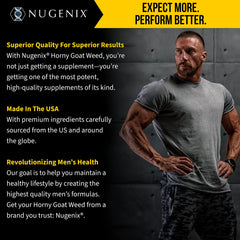 Nugenix Essentials Horny Goat Weed stack image showing product compatibility