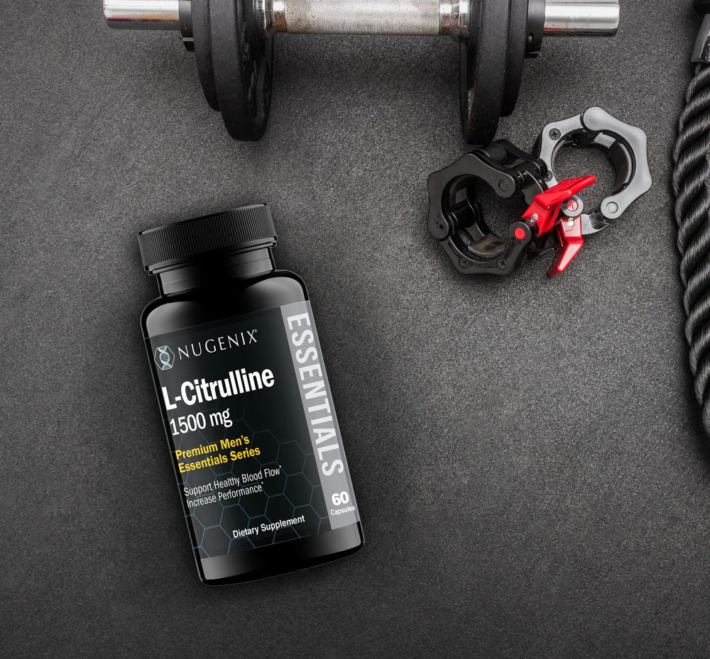 Capsules in blister pack for convenient daily dosing with Nugenix L-Citrulline