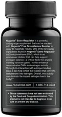 Nugenix Estro-Regulator capsules ready for daily hormonal balance support