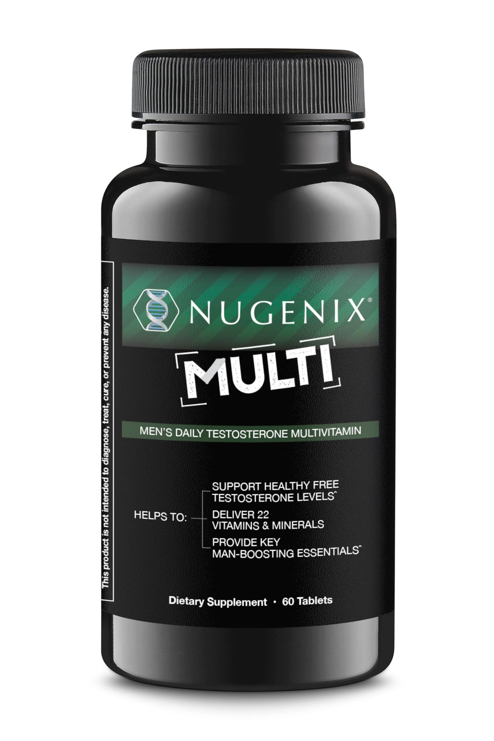 Nugenix multivitamin tablets bottle front view for daily vitality support