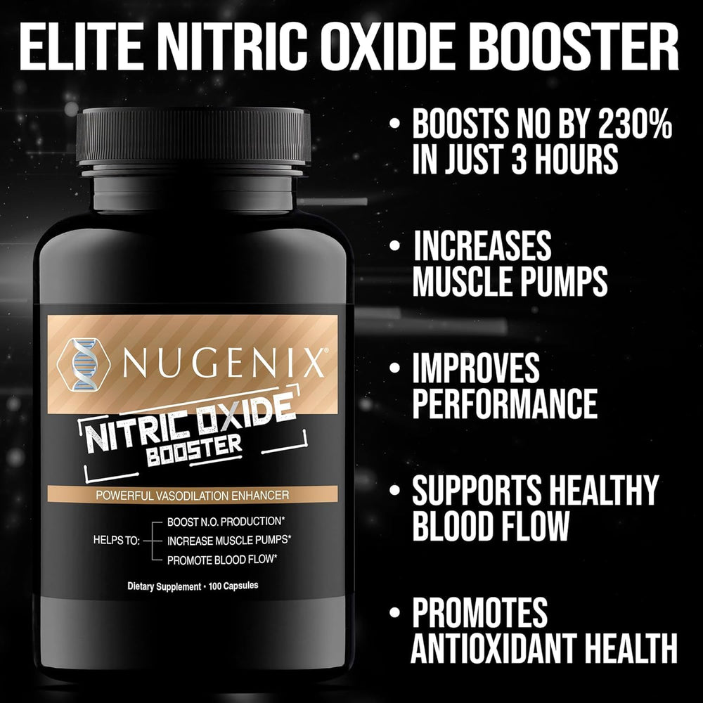 Nugenix Nitric Oxide Booster pine bark extract detail.
