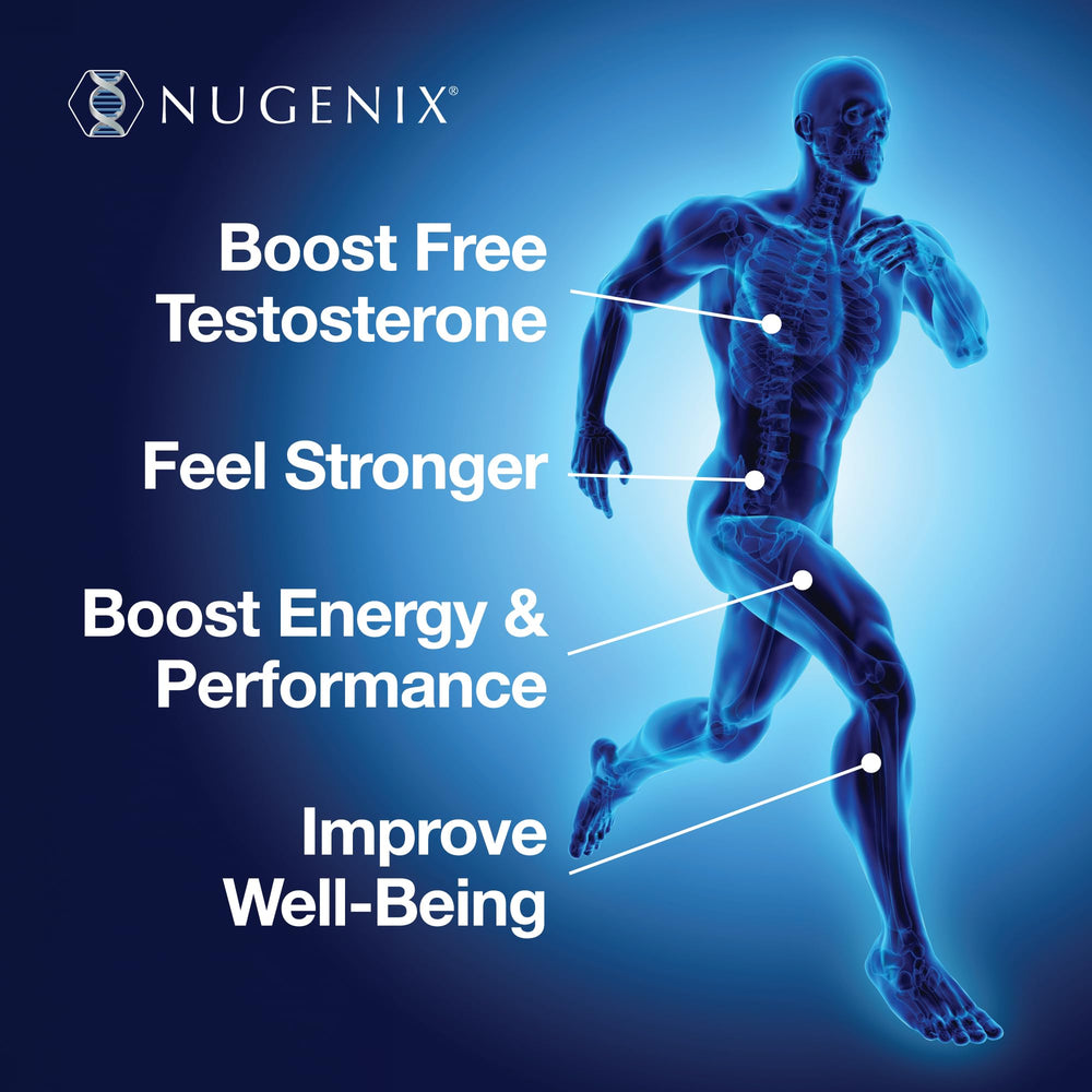 Nugenix T Booster label detail reveals premium ingredients and USA origin.
