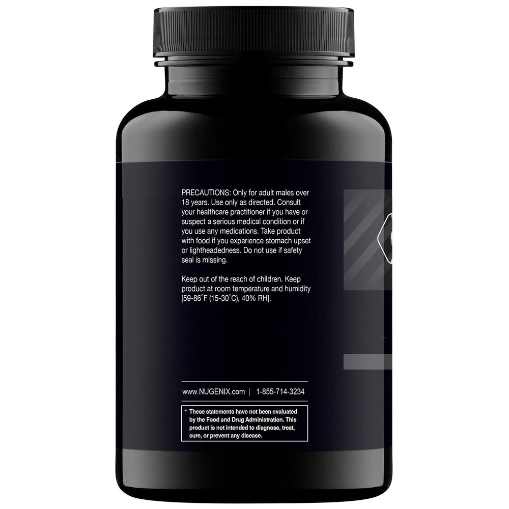 Nugenix T Booster packaging on shelf conveys trusted quality and care.