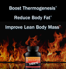 Nugenix Thermo in a daily-use scene, depicting a man taking one pill for ongoing energy and fat metabolism.