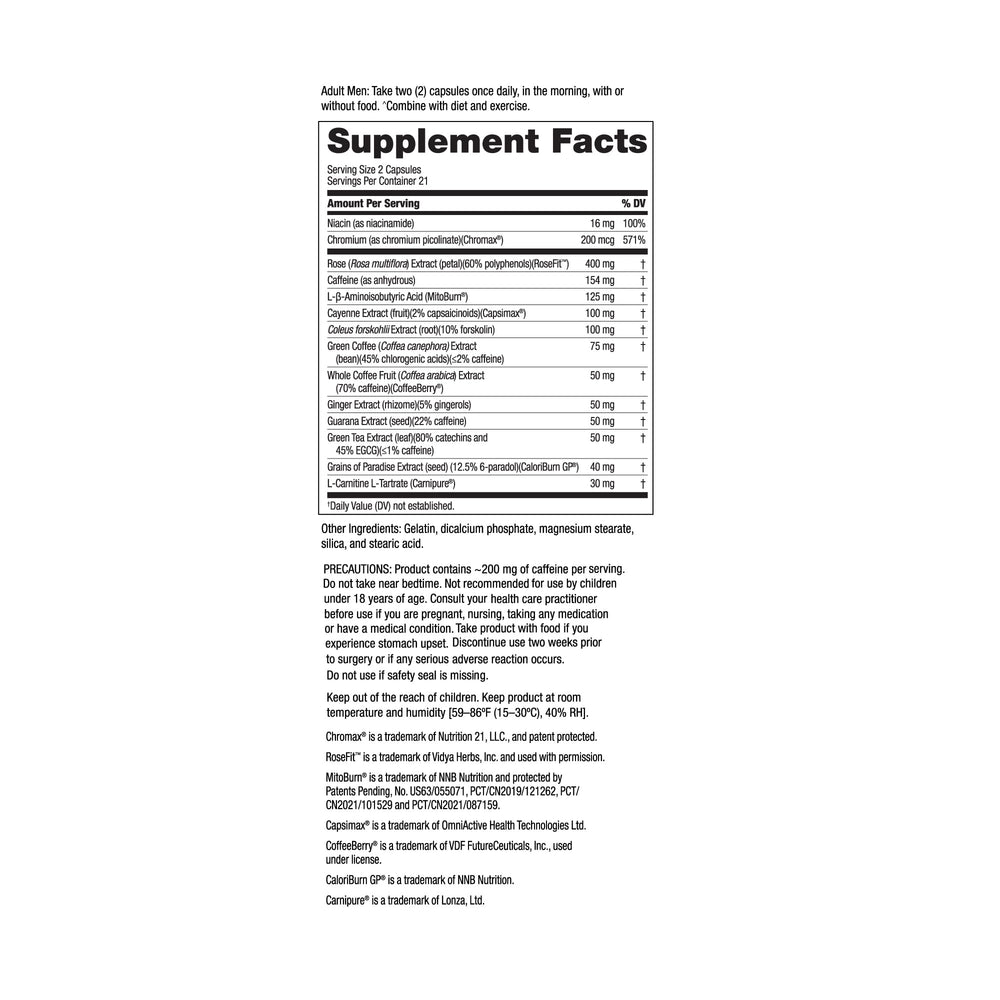 Close-up of Nugenix Thermo-X capsules for easy daily intake
