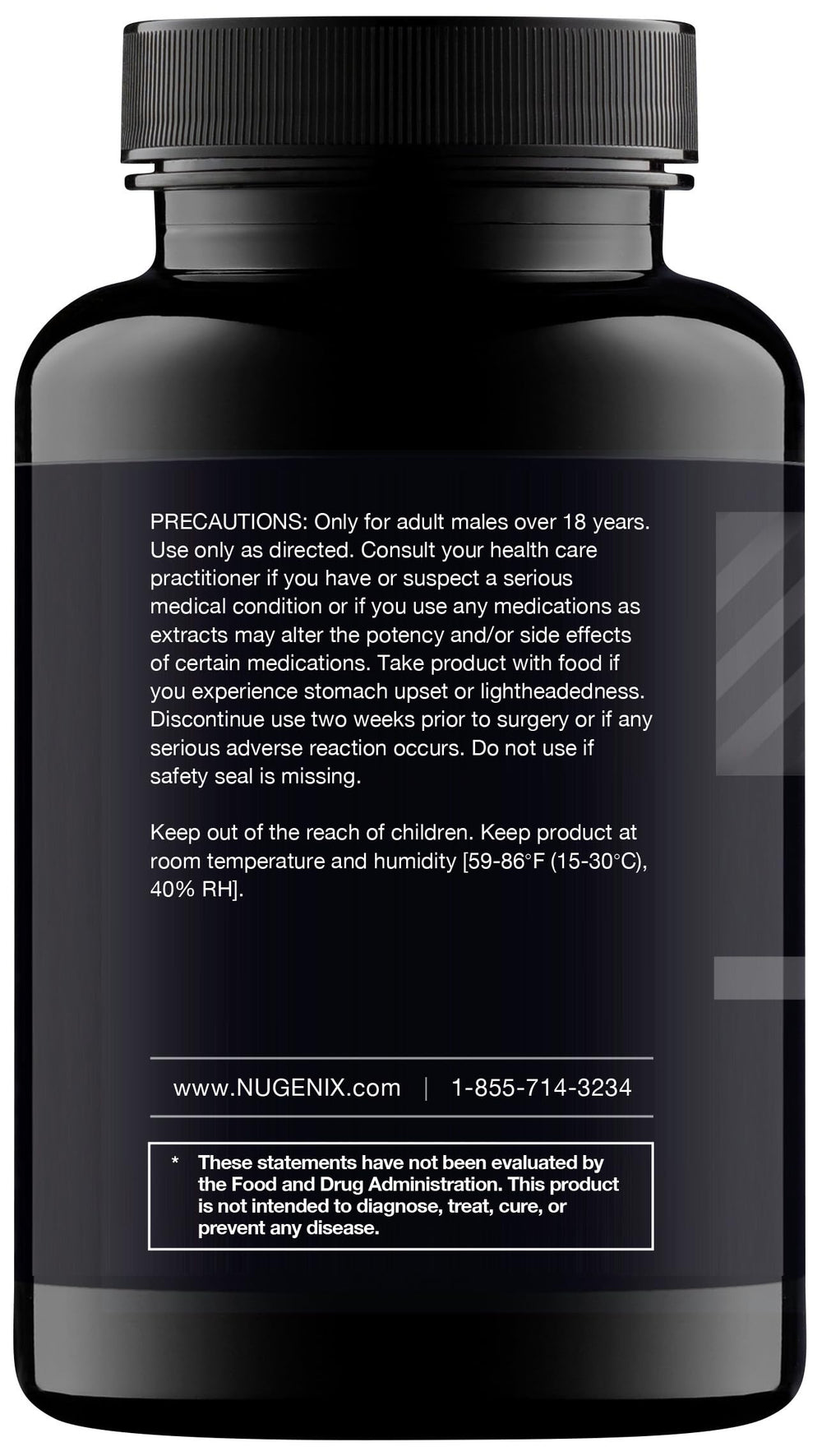 Nugenix Total-T capsules close-up, convenient daily supplement for routines.