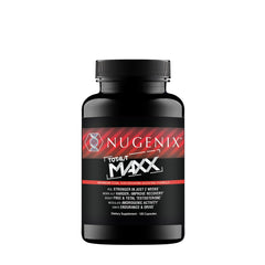 Nugenix Total-T Maxx bottle front view for daily energy and focus.