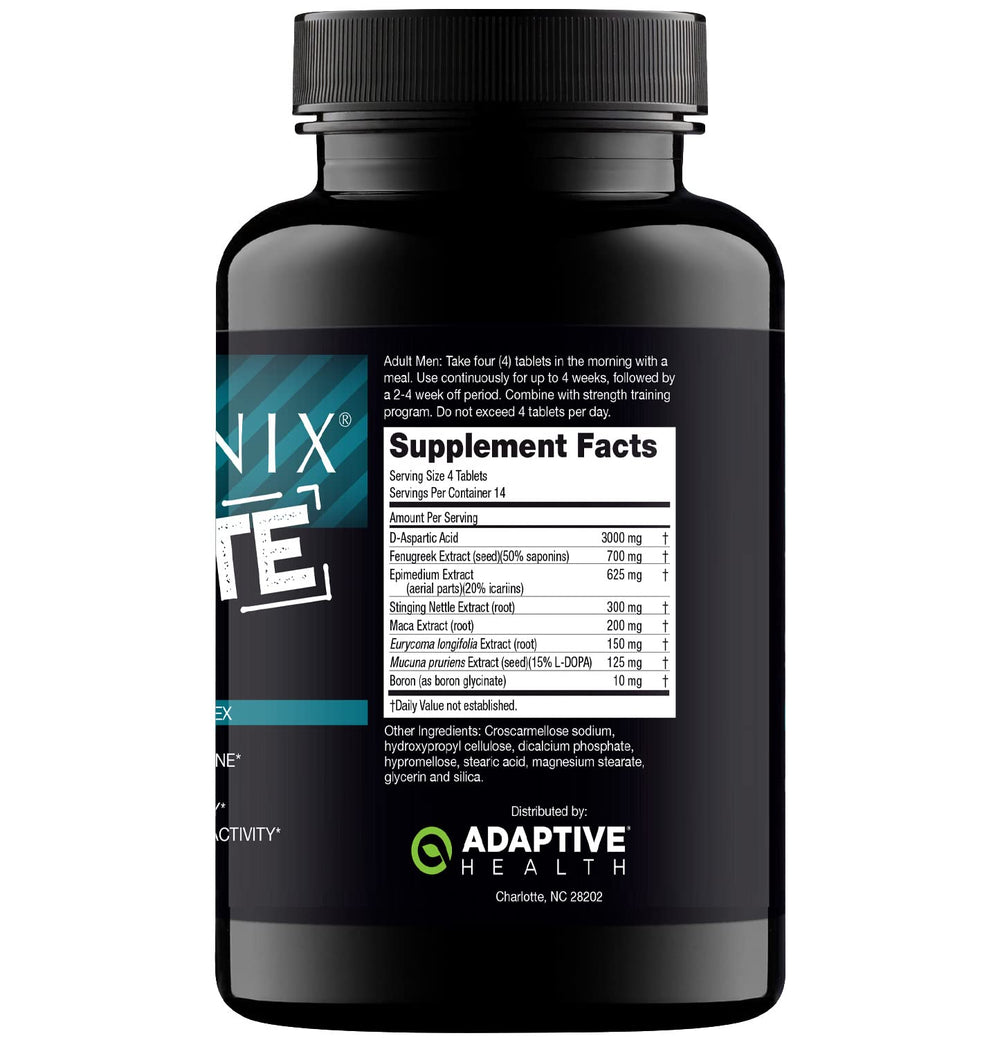 Nugenix Ultimate label design showcasing quality and testing