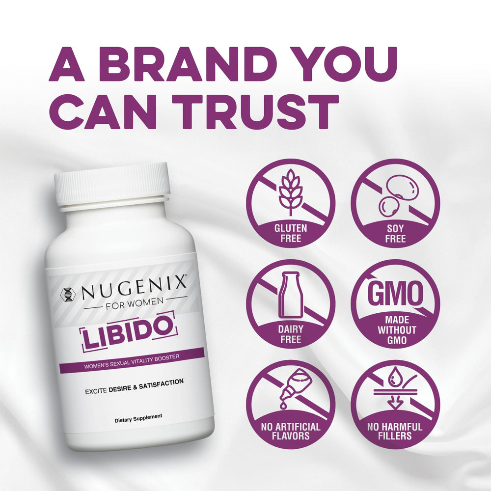 Nugenix Women’s Libido Booster tablets shown for easy daily use