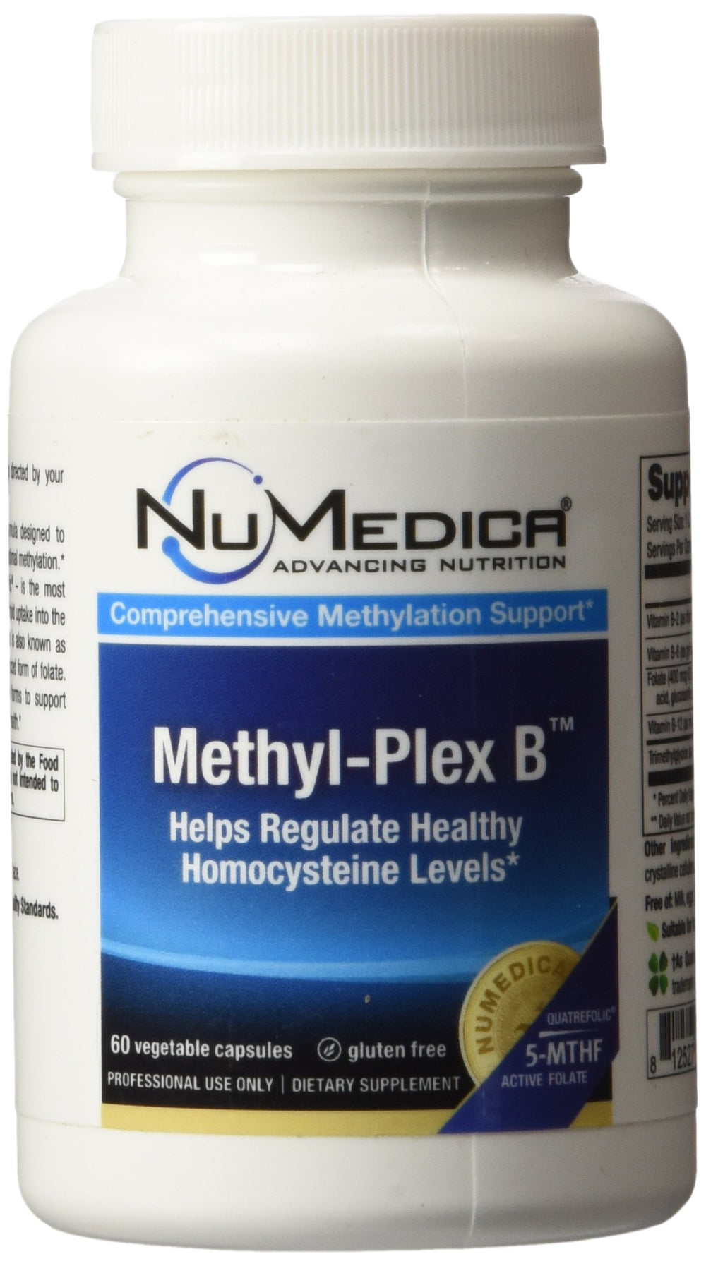 NuMedica Methyl-Plex B bottle front for daily vegetarian B vitamin support
