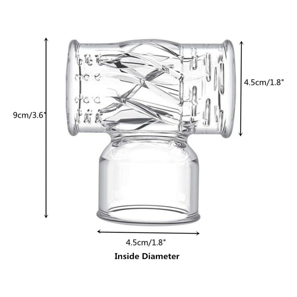 Odor-free silicone ensures a clean feel during sessions with Nunadano attachments