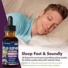 Nurbetoxa Sleep Aid Drops dropper close-up for easy nightly dosing.