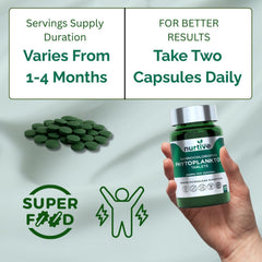NURTIVE Nannochloropsis tablets lifestyle setup for simple daily ritual