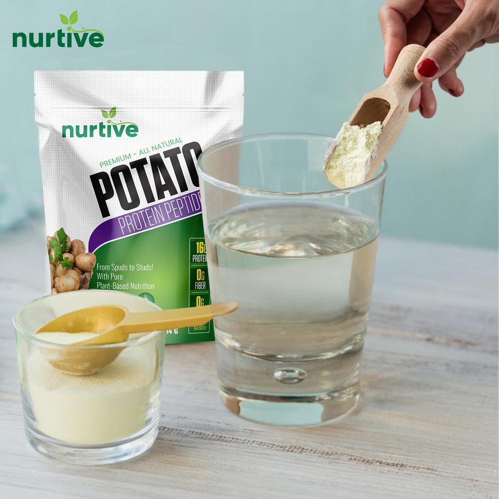 NURTIVE packaging underscores sustainable sourcing and minimal processing.