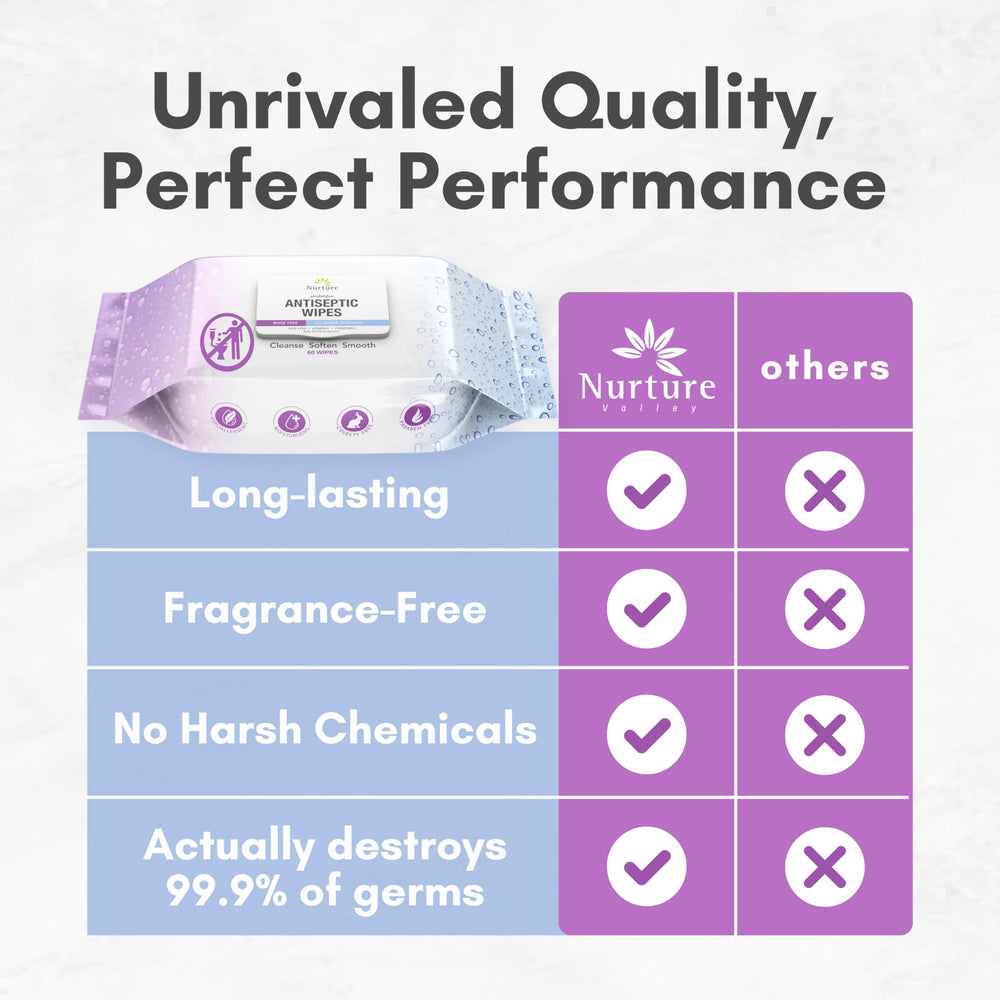 Nurture Valley Nurture XL wipes easy to use for quick sanitizing anywhere.