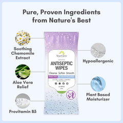 Nurture Valley Nurture XL wipes for hands provide fast cleansing when needed.