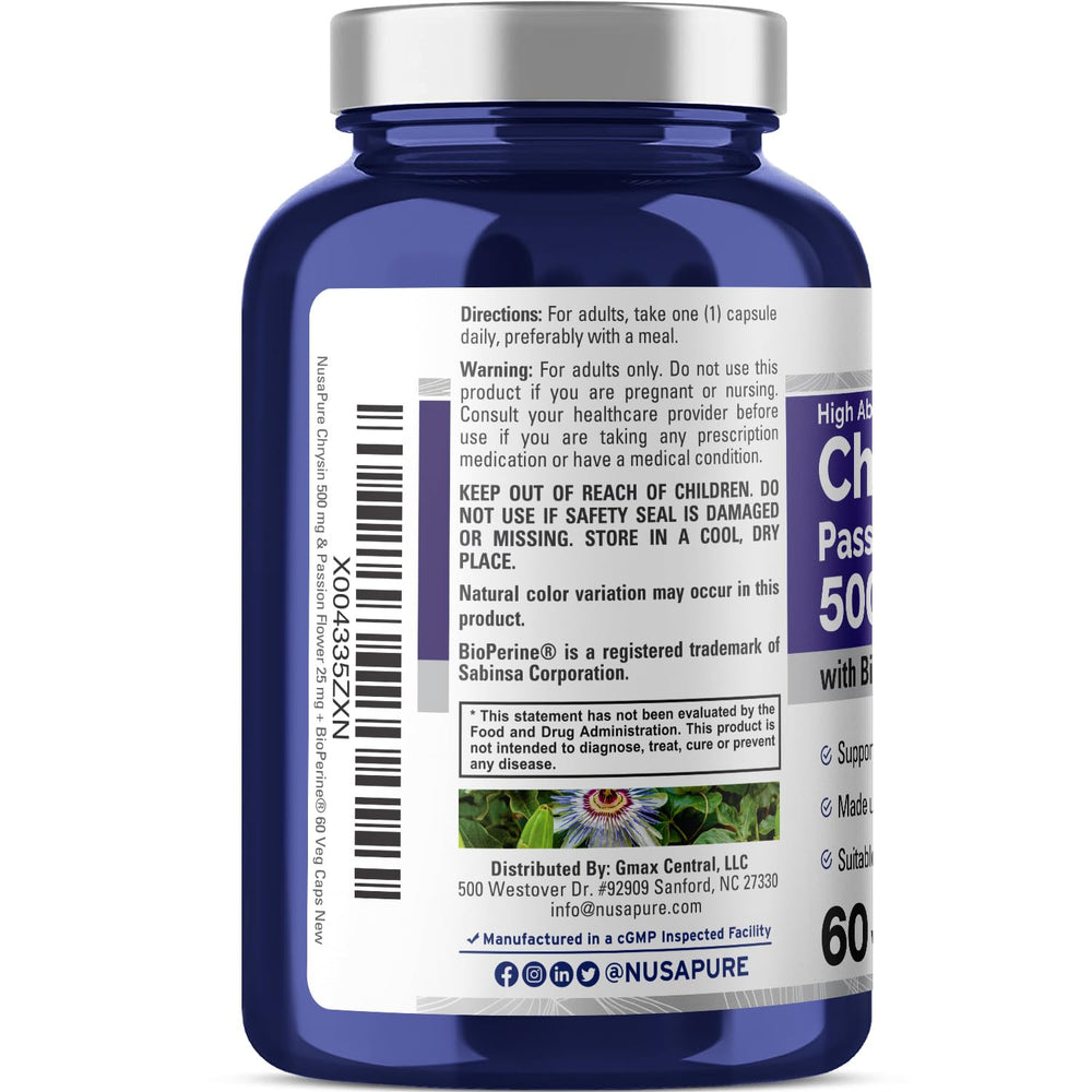 NusaPure packaging front highlights vegan non-GMO features