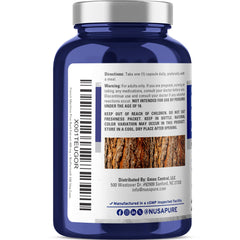NusaPure veggie capsules pack showing a 200 day vegan supplement supply