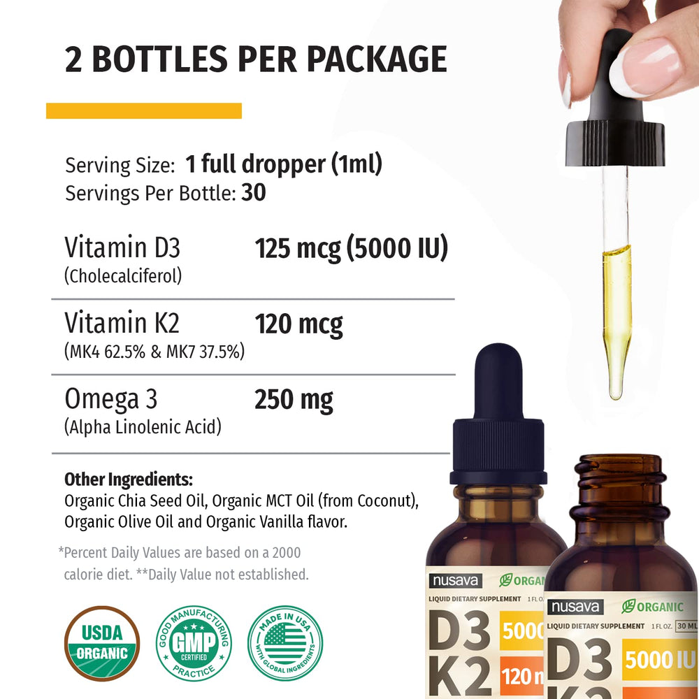 Omega-3 blend emphasized on product label.