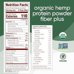 Nutiva hemp protein smoothie pour highlighting convenient daily smoothie use