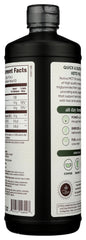 Close-up of Nutiva MCT Oil ingredients showing high MCT content.