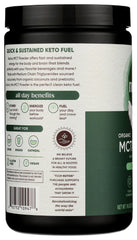 Nutiva Organic MCT Powder with prebiotic acacia fiber for gut support.