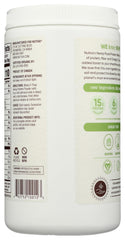 Nutiva Hemp Protein 50 bag open with scoop for quick protein in recipes
