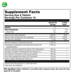 Nutra BioGenesis CompliVir bottle side-profile on a store shelf.