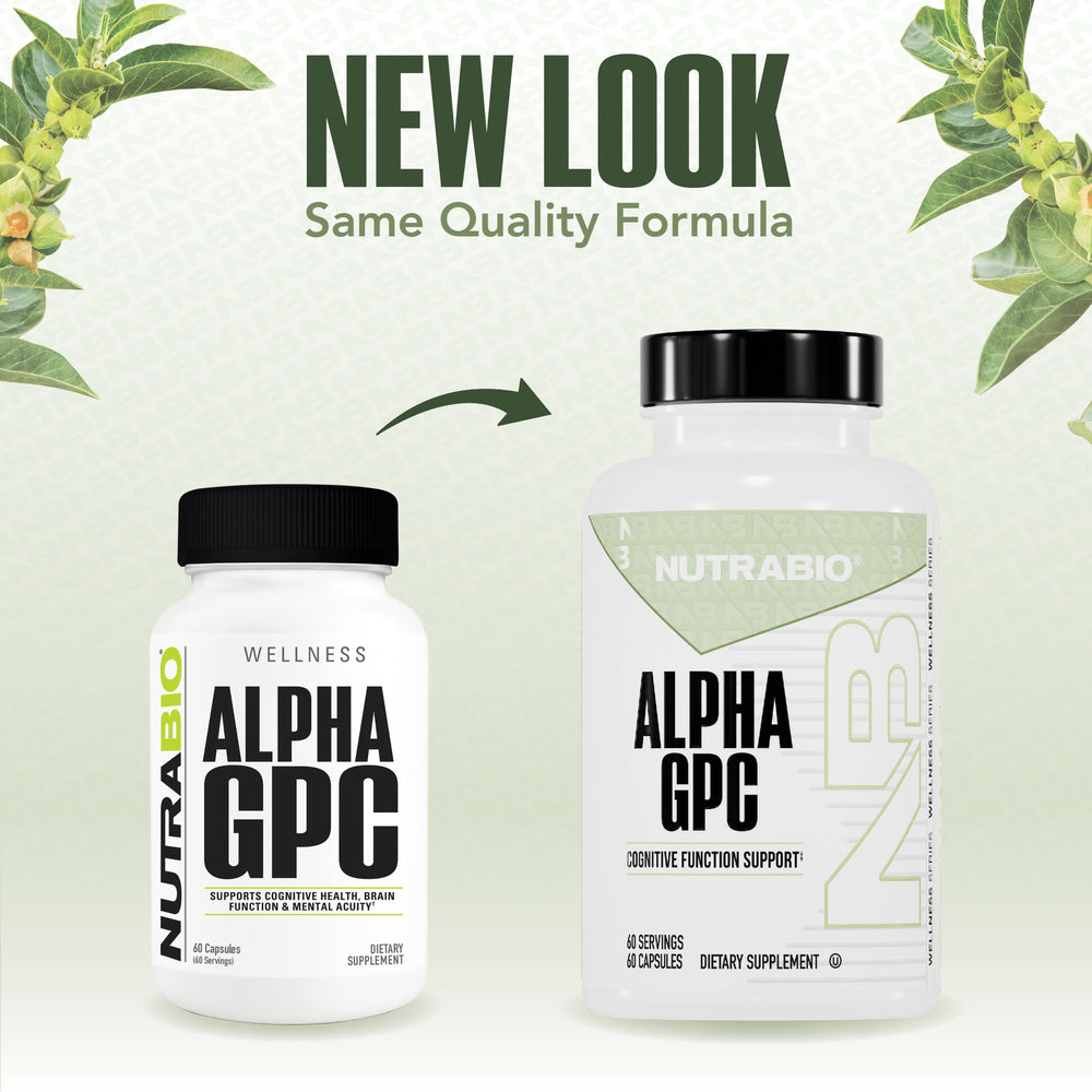 Close-up of Alpha GPC capsules highlighting convenience for daily cognitive support