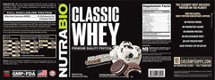 NutraBio Classic Whey Ice Cream Cookie Dream invites a dessert-like protein boost.