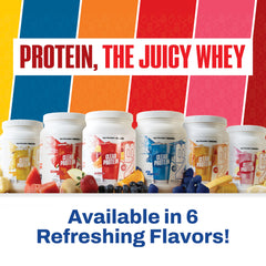 NutraBio Clear Whey Blue Raspberry post-workout scene suggests lean muscle support potential