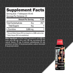 NutraBio L-Carnitine Liquid Shots pour during training for on-the-go energy.
