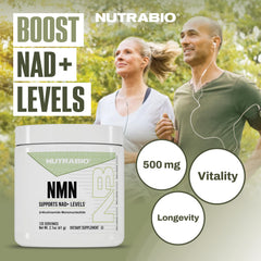 NutraBio NMN daily use scene in morning routine context