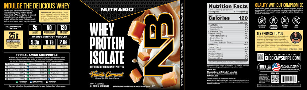 NutraBio post-workout shaker ready for protein drink