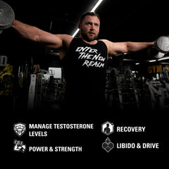 NutraBio Unbound Test on gym setup illustrating training context