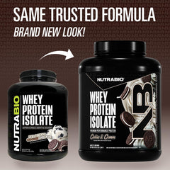 NutraBio Whey Isolate scoop for precise portions and consistent protein intake.