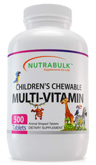 NutraBulk elephants-shaped chewables support kid-friendly daily nutrition with tasty flavors
