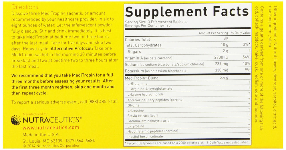 Nutraceutics Meditropin nighttime use on a bedside table, promoting restful recovery.