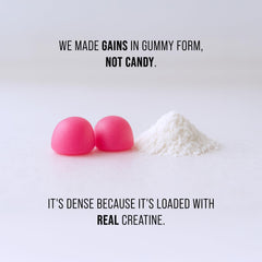 NutraChamps Creatine Gummies Designed for both men and women with active lifestyles.