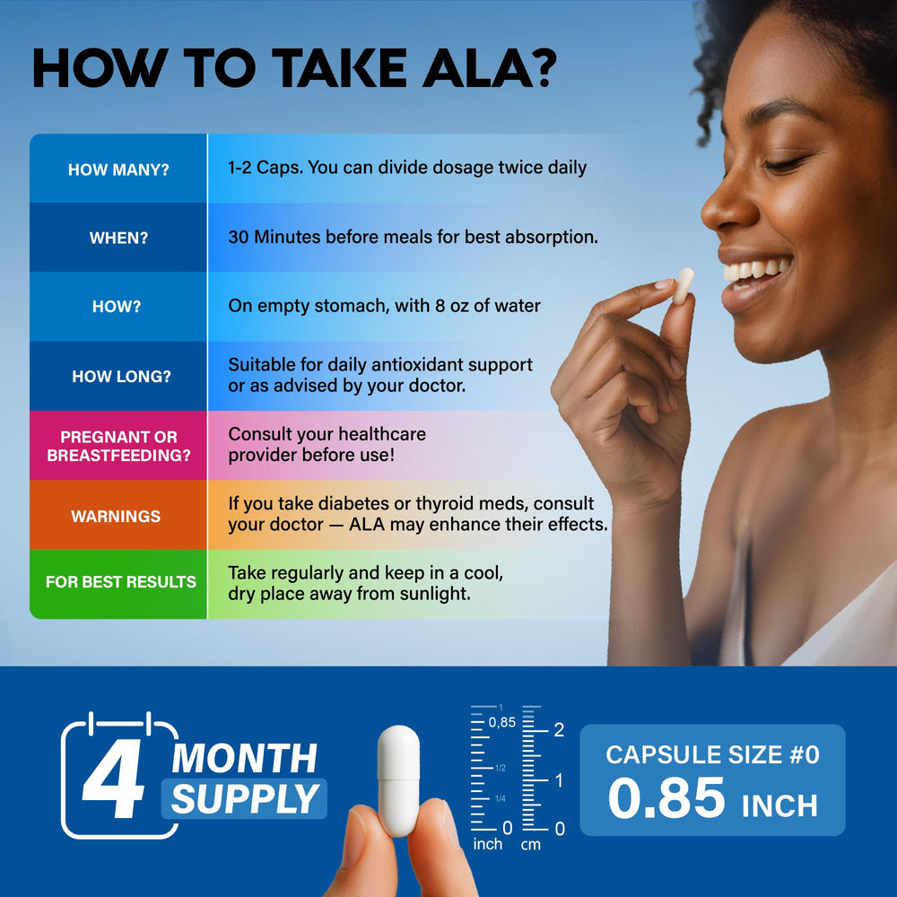 NutraHarmony Alpha Lipoic Acid 600mg packaging awaiting shelf-ready display.