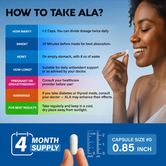 NutraHarmony Alpha Lipoic Acid 600mg packaging awaiting shelf-ready display.