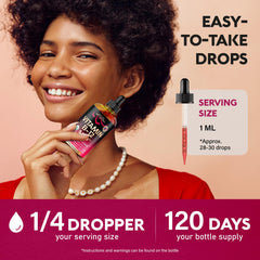 NutraHarmony B12 liquid with 5000 mcg supports focus during busy days.